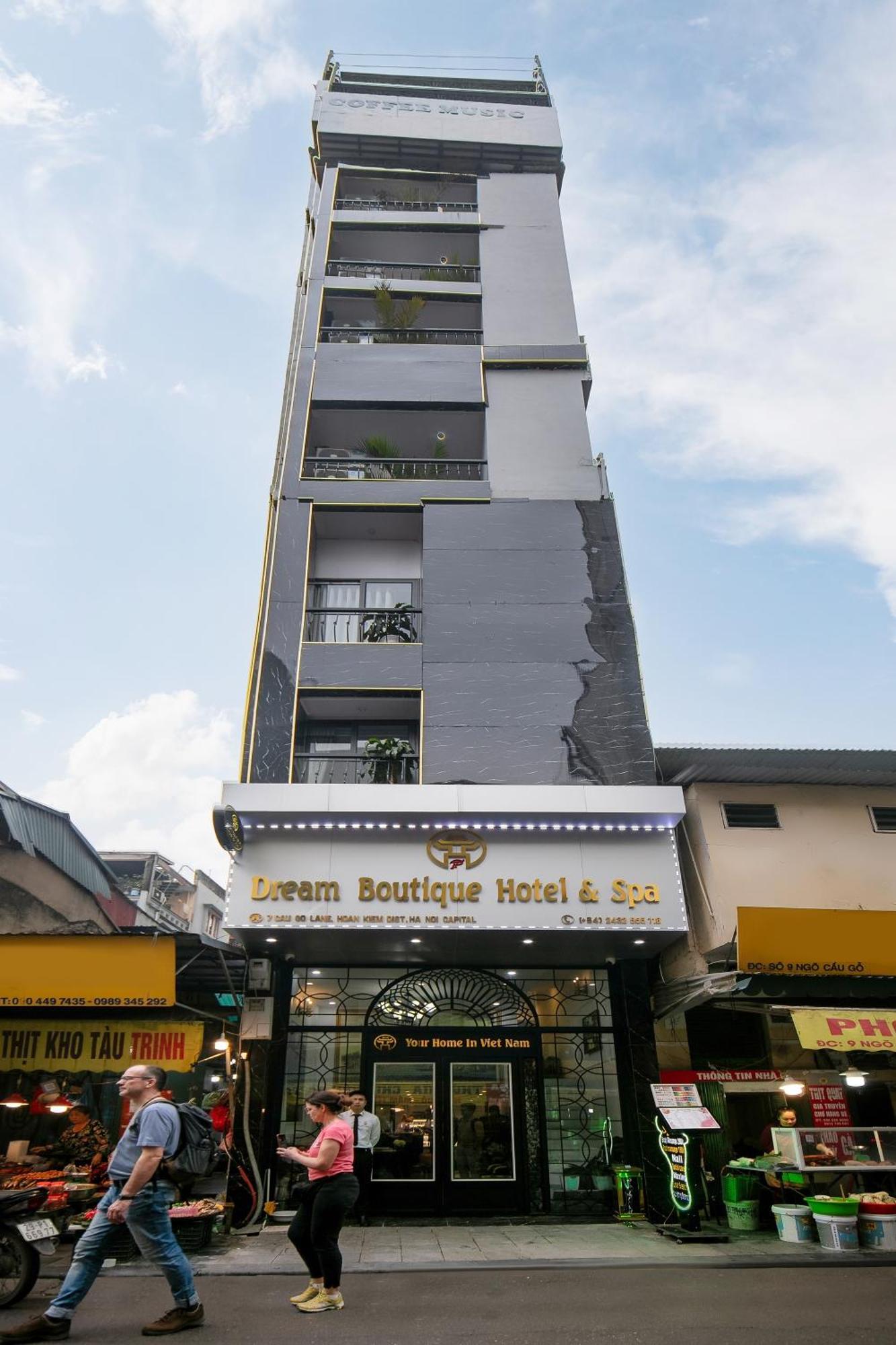Dream Boutique Hotel & Travel & Spa - Hanoi Old Quarter Kültér fotó